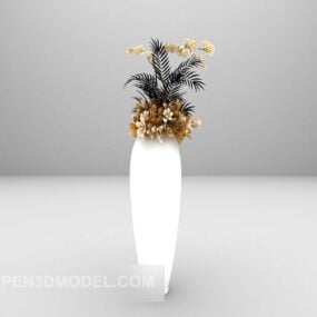 Indoor Flower Potted Plant 3d model