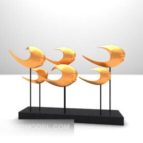 Indoor Small Sculpture Furnishings 3d model
