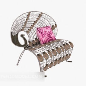 Peacock Chair 3d model