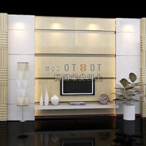 Western Design TV-Rückwand 3D-Modell