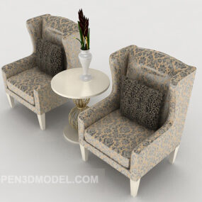 Jane O’malley Single Sofa Furniture 3d model