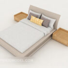 Jinan Home Gray Double Bed