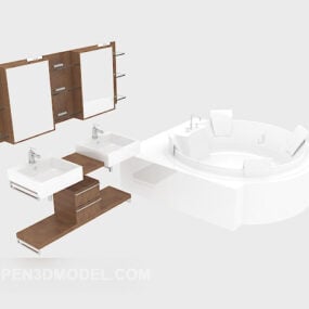 Modelo 3d de acessórios de banho de cozinha