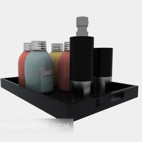 Kökskrydda flaska 3d-modell