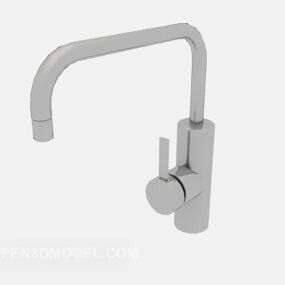Kitchen Simple Sink Tap 3d-modell