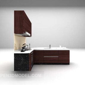 キッチン用品大型フルセット3Dモデル