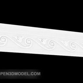 Lace European Molding 3d model