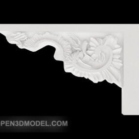 레이스 석고 라인 3d 모델