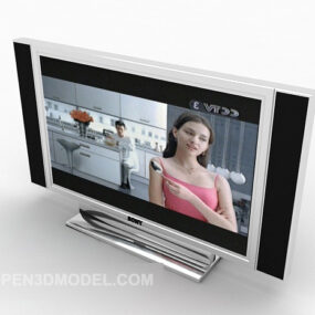 Large Screen Tv 3d model
