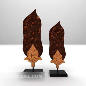 Leaf Decoration Furniture 3D-malli