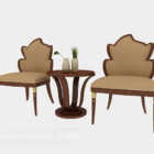 Ocio chino mesa y silla