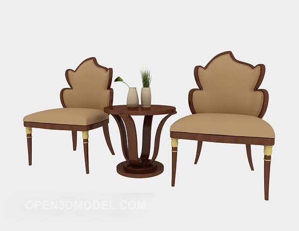 Table et chaise chinoise de loisirs
