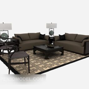 现代沙发家具3d模型