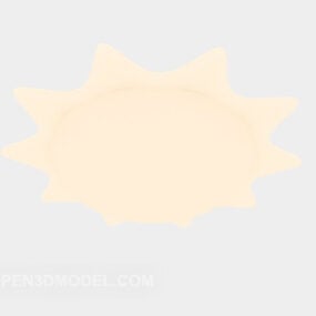 Light Ceiling Lamp Star Shade 3d model