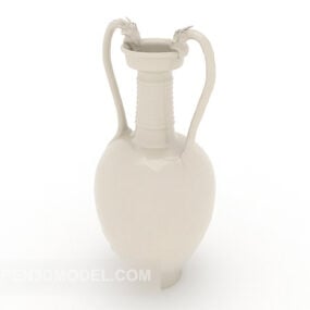 Vintage Light Ceramic Ware 3d-modell