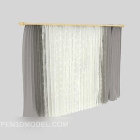 Modelo 3d de cortina de luz