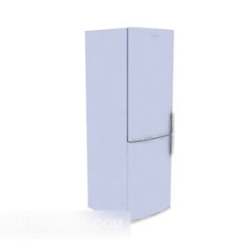 Light Purple Refrigerator 3d model