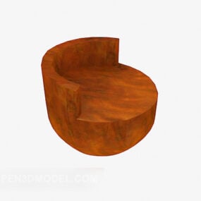 Log Chair 3d model
