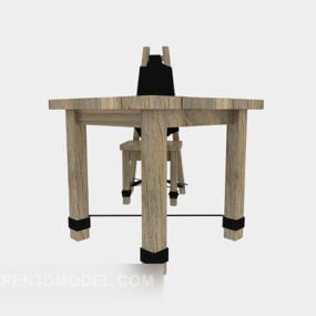 Children Table Chair 3d model