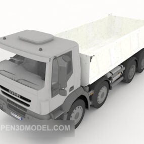 Modelo 3D de caminhão de carga de longa distância