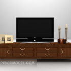 Low Tv Cabinet Wooden Material