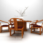 Mahogany Table Chair