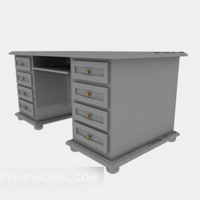 Manager Work Desk 3d model