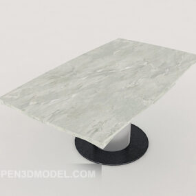 Marble Top Coffee Table 3d model