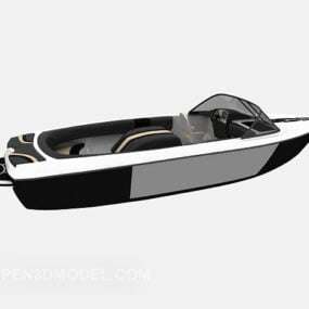 مدل سه بعدی قایق بادبانی دریایی