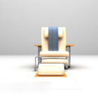 Шкіряний масажний стілець