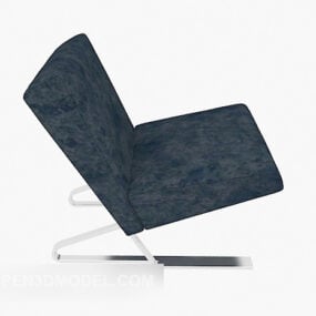 Mediterranean Simple Lounge Chair 3d model