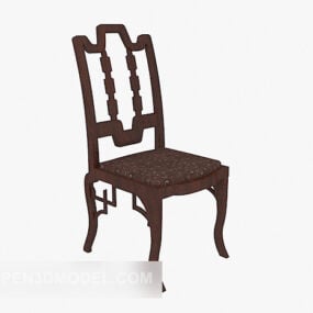 Mediterranean Style Home Chair 3d model