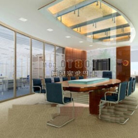 غرفة الاجتماعات تصميم حديث نموذج ثلاثي الأبعاد