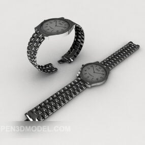 Męski zegarek Model 3D