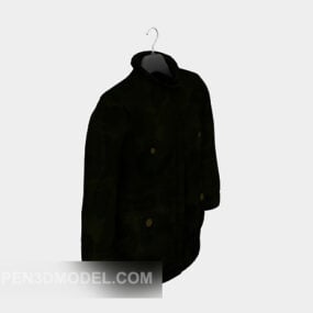 Pánský zimní kabát 3D model