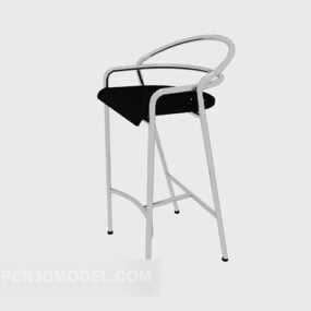 Metaalmateriaal Kinderstoel 3D-model