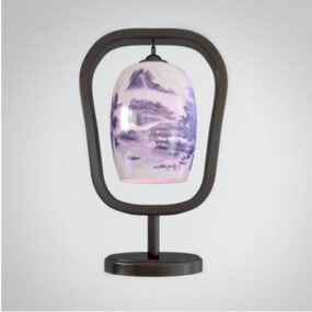 Curved Top Mirror 3d model