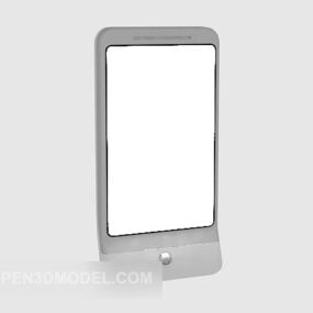 Mobiele telefoon groot LCD 3D-model