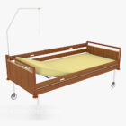 Mobile lift bed 3d model