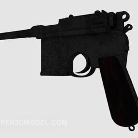 גיימינג אקדח דגם תלת מימד
