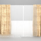 Modern Curtain Two Layers