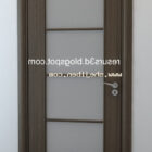 Porta moderna in legno vetro