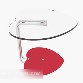 Modern Personality Glass Coffee Table 3d model