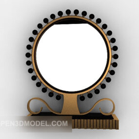 Modern Personality Home Mirror 3d-model