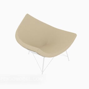 Modern Stylized Lounge Chair Furniture 3d model