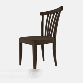 Modern Armless Chair 3d model