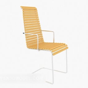 Modern Back-to-back Lounge Chair 3d model