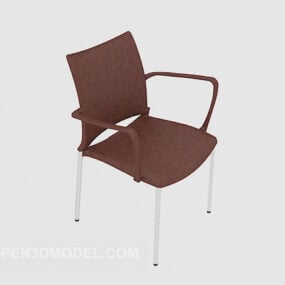 Modern Furniture Backrest Concave Chair 3d model