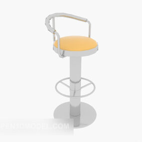 Modern Bar High Chair 3d model