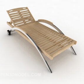 כיסאות נוח מודרניים בחוץ דגם תלת מימד